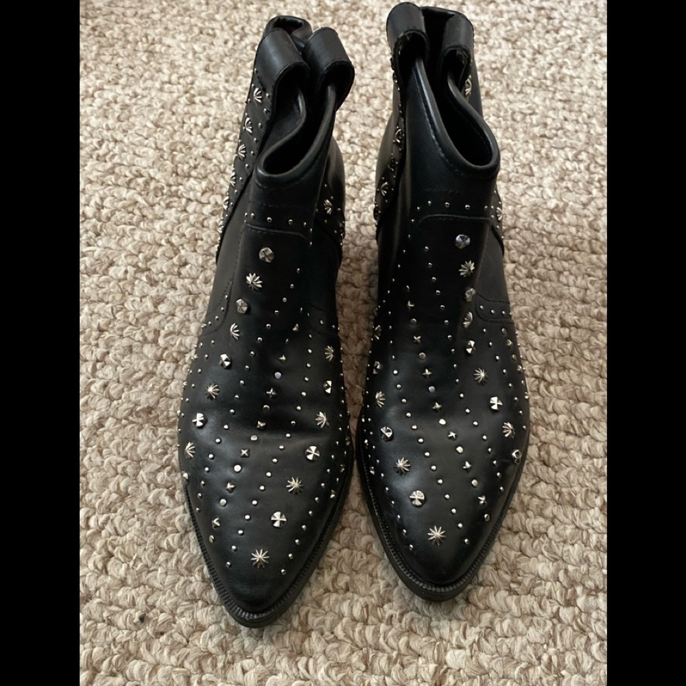Studded boots